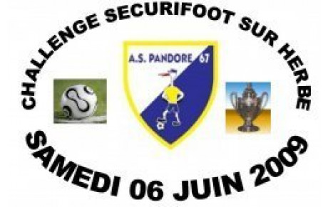 Résultat Tournoi Securifoot Juin 2009